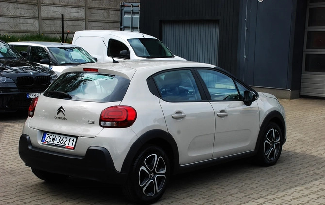 Citroen C3 cena 53900 przebieg: 70000, rok produkcji 2021 z Sulechów małe 436